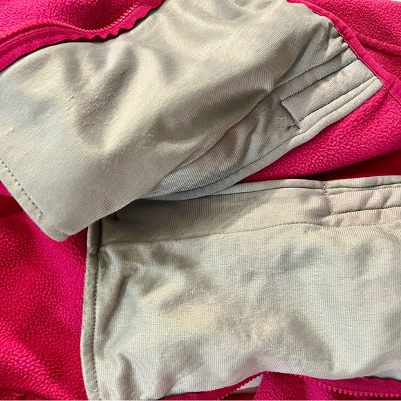 Northface fuchsia polar fleece jacket - Picture 9 of 11